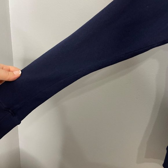 JOIE lenexa cropped sweatshirt in midnight size S - Picture 4 of 9